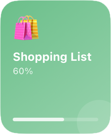 Shopping List